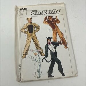 Simplicity 7648 Costume Sewing Pattern